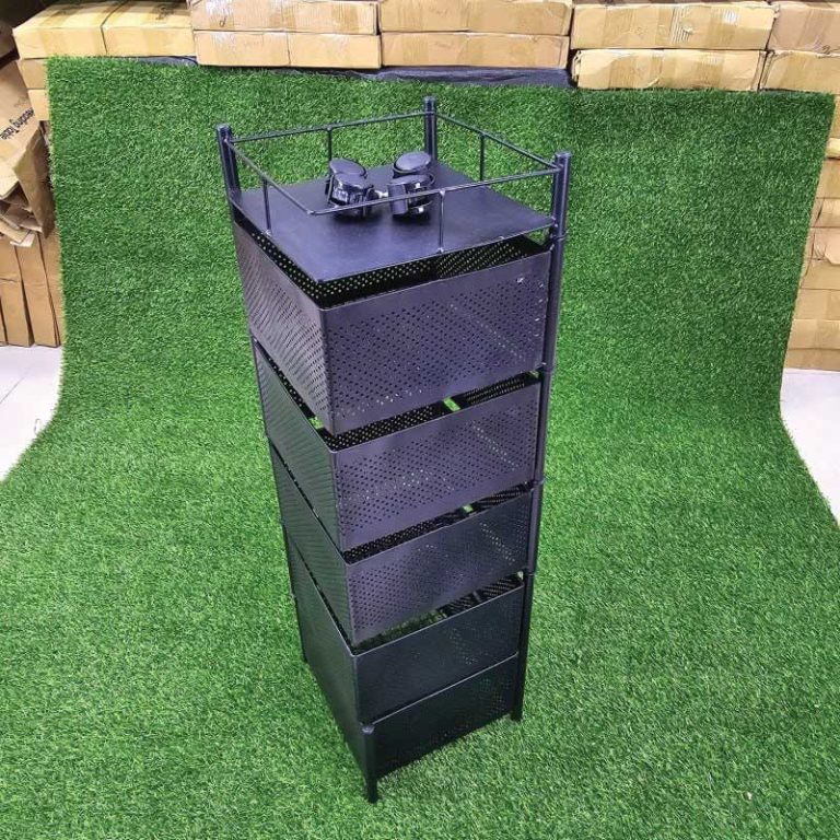 5 Layer Square Shape Kitchen Rack